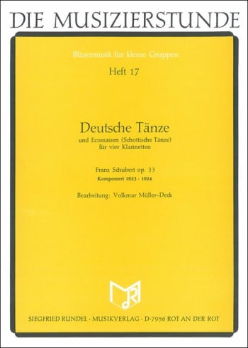 Deutsche Tänze und Ecossaisen<br>(Schottische Tänze) op. 33