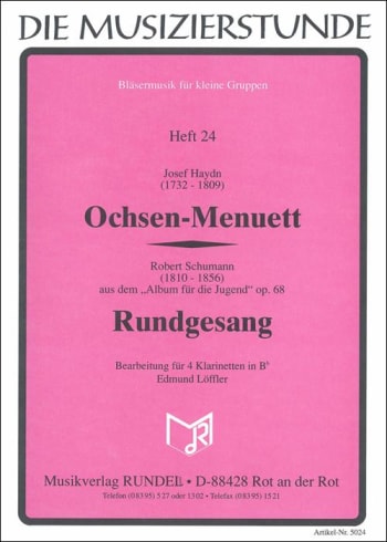 Ochsenmenuett / Rundgesang