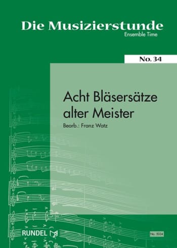 Acht Bläsersätze alter Meister - Band 1