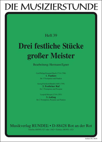 Drei festliche Stücke großer Meister