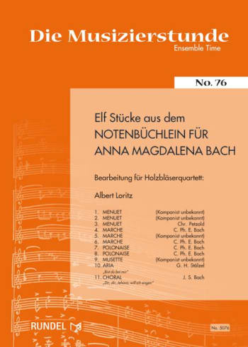 Elf Stücke aus dem "Notenbüchlein für Anna Magdalena Bach"