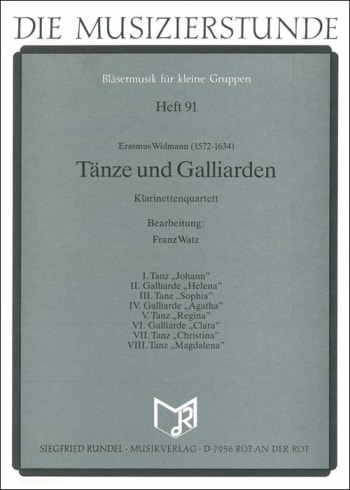 Tänze und Galliarden