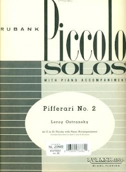 Pifferari No. 2<br>for Piccolo & Piano