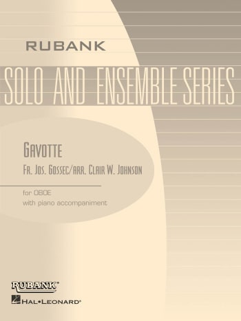 Gavotte<br>for Oboe & Piano