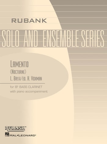 Lamento (Nocturne)<br>for Bb Bass Clarinet & Piano