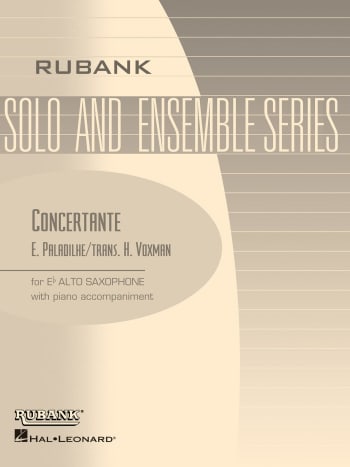 Concertante<br>for Eb Alto Saxophone & Piano