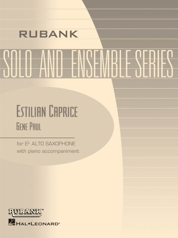Estilian Caprice<br>for Eb Alto Saxophone & Piano