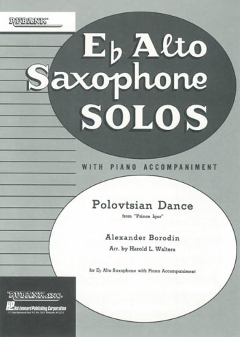 Polovetsian Dance<br>(from Prince Igor)<br>for Eb Alto Saxophone & Piano