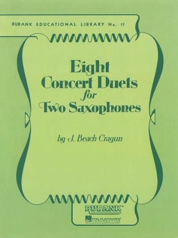 Eight Concert Duets for Two Saxophones