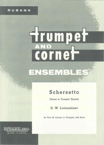 Scherzetto<br>for Bb Cornet / Trumpet Quartet