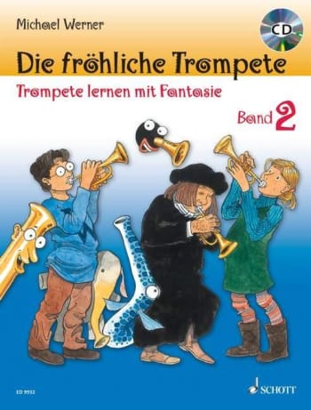 Die fröhliche Trompete - Band 2 (+CD)
