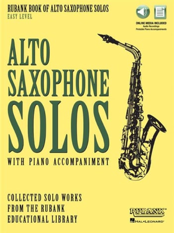 Rubank Book of Alto Saxophone Solos - Easy Level<br>+ Online Audio