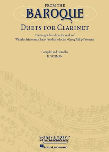 From the Baroque - Duets for Clarinet