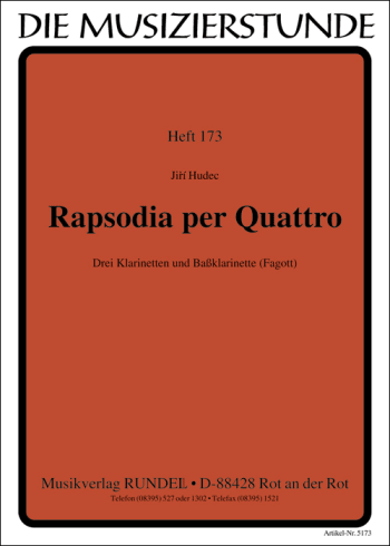 Rapsodia per Quattro