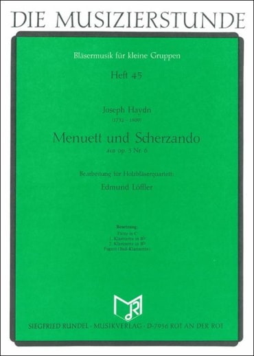 Menuett und Scherzando<br>aus op. 3 Nr. 6