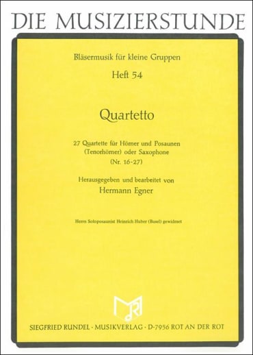 Quartetto II (Nr. 16 - 27)