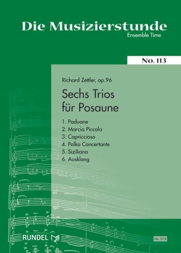 Sechs Trios für Posaunen, op. 96