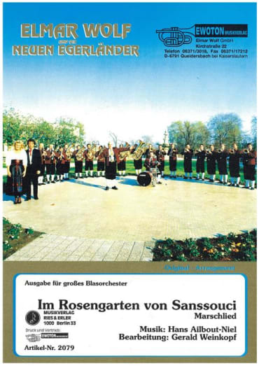 Im Rosengarten von Sanssouci 