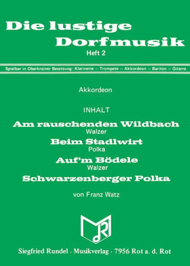 Die lustige Dorfmusik - Heft 2