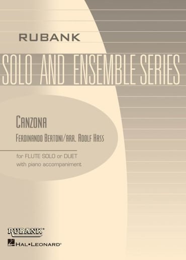 Canzona<br>for Flute Solo or Duet & Piano