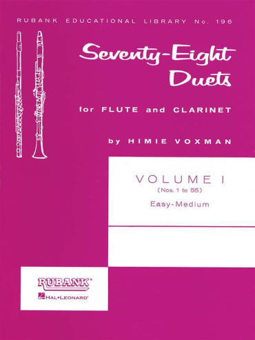 Seventy-Eight Duets for Flute and Clarinet - Vol. 1 (No. 1-55)