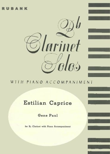 Estlian Caprice<br>for Bb Clarinet & Piano
