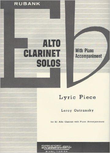 Lyric Piece<br>for Eb Alto Clarinet & Piano