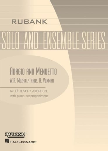 Adagio and Menuetto<br>for Bb Tenor Saxophone & Piano