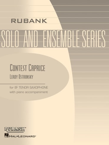 Contest Caprice<br>for Bb Tenor Saxophone & Piano