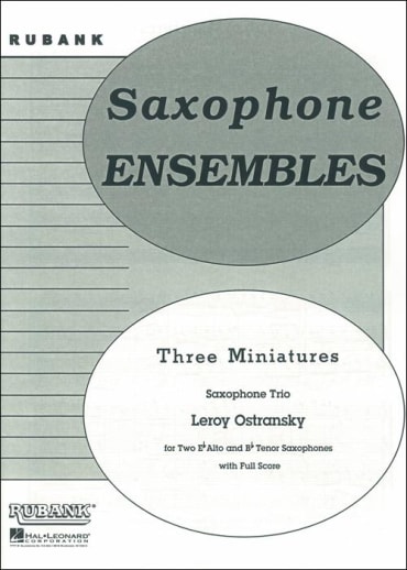 Three Miniatures<br>for Saxophone Trio (AAT)