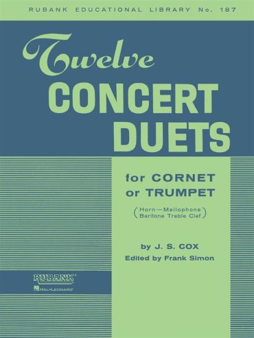 Twelve Concert Duets for Cornet/Trumpet<br>also appropriate for French Horn or Baritone T.C. Duet