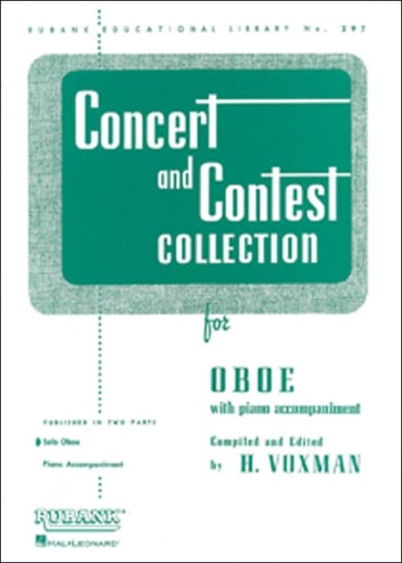 Concert and Contest Collection for Oboe and Piano