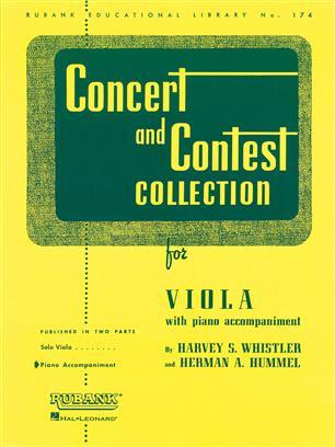 Concert and Contest Collection for Viola and Piano