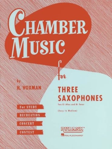 Chamber Music for Three Saxophones<br>(AAT) (Easy to Medium)