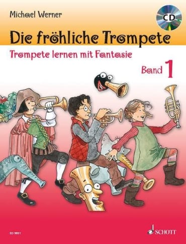 Die fröhliche Trompete - Band 1 (+CD)