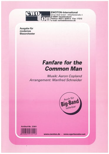 Fanfare For The Common Man, PDF, Compositions musicales