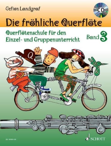 Die fröhliche Querflöte - Band 3 (+CD) 