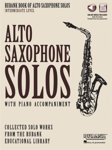 Rubank Book of Alto Saxophone Solos - Intermediate Level<br>+ Online Audio