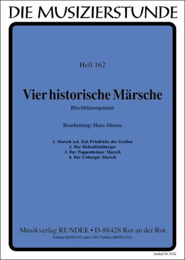 Vier historische Märsche