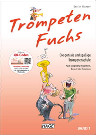 Trompeten Fuchs - Band 1<br>+ QR-Codes