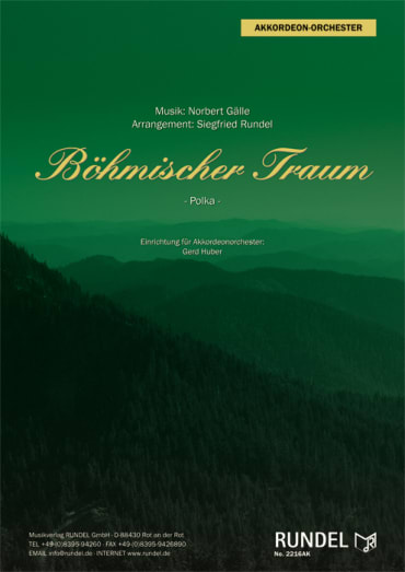 Böhmischer Traum (Polka)<br>-Akkordeonorchester-