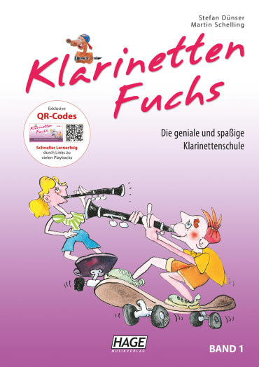 Klarinetten Fuchs - Band 1<br>+ QR-Codes