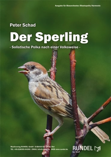 Spannende Sperling Und Sohn Ebenbild