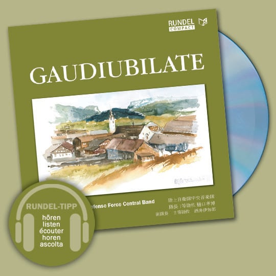 Gaudiubilate - spannendes Musik Album mit Werken für Sinfonisches Blasorchester