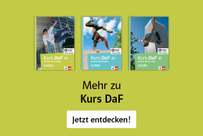 Kurs DaF | Lehrwerk | Deutsch als Fremdsprache (DaF) | Klett Sprachen