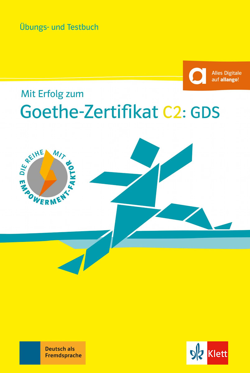 Mit Erfolg Zum Goethe Zertifikat C2 Gds Ubungs Und Testbuch Audio Cd Klett Sprachen
