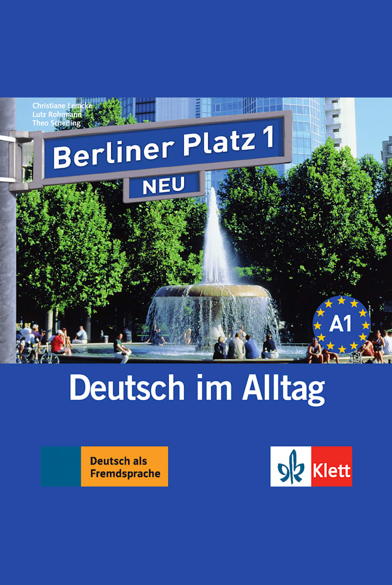 Berliner Platz 1 NEU 2 AudioCDs zum Lehrbuch Klett Sprachen