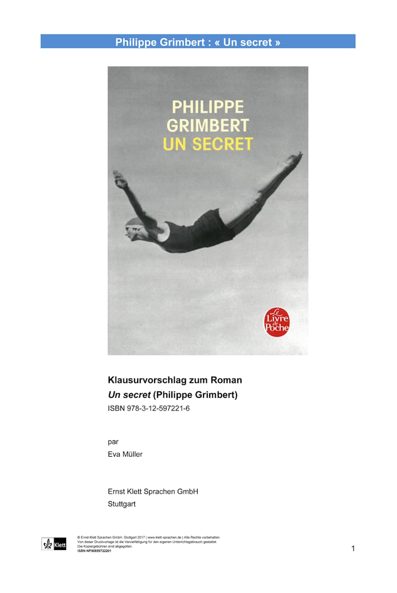 Un secret - Philippe Grimbert