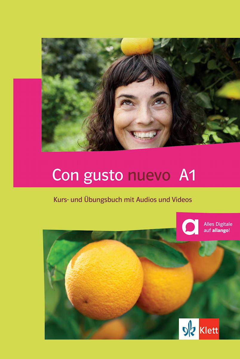 Con gusto nuevo A1: Kurs- und ?bungsbuch mit Audios und Videos | Klett  Sprachen