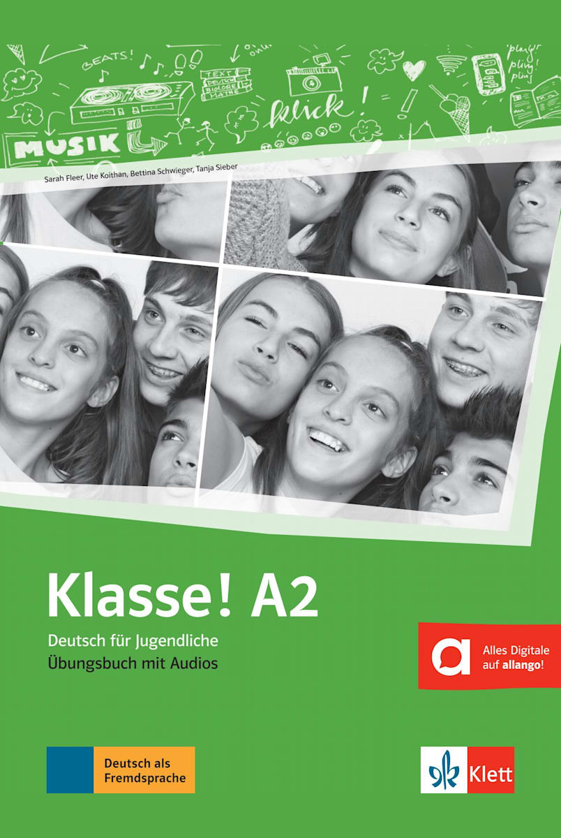 Klasse! A2: Übungsbuch mit Audios | Klett Sprachen